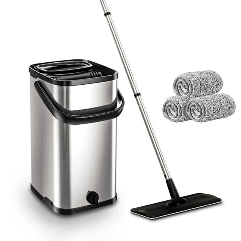 Обувь на плоской подошве резиновые спрей Швабра свободной рукой отжимная из