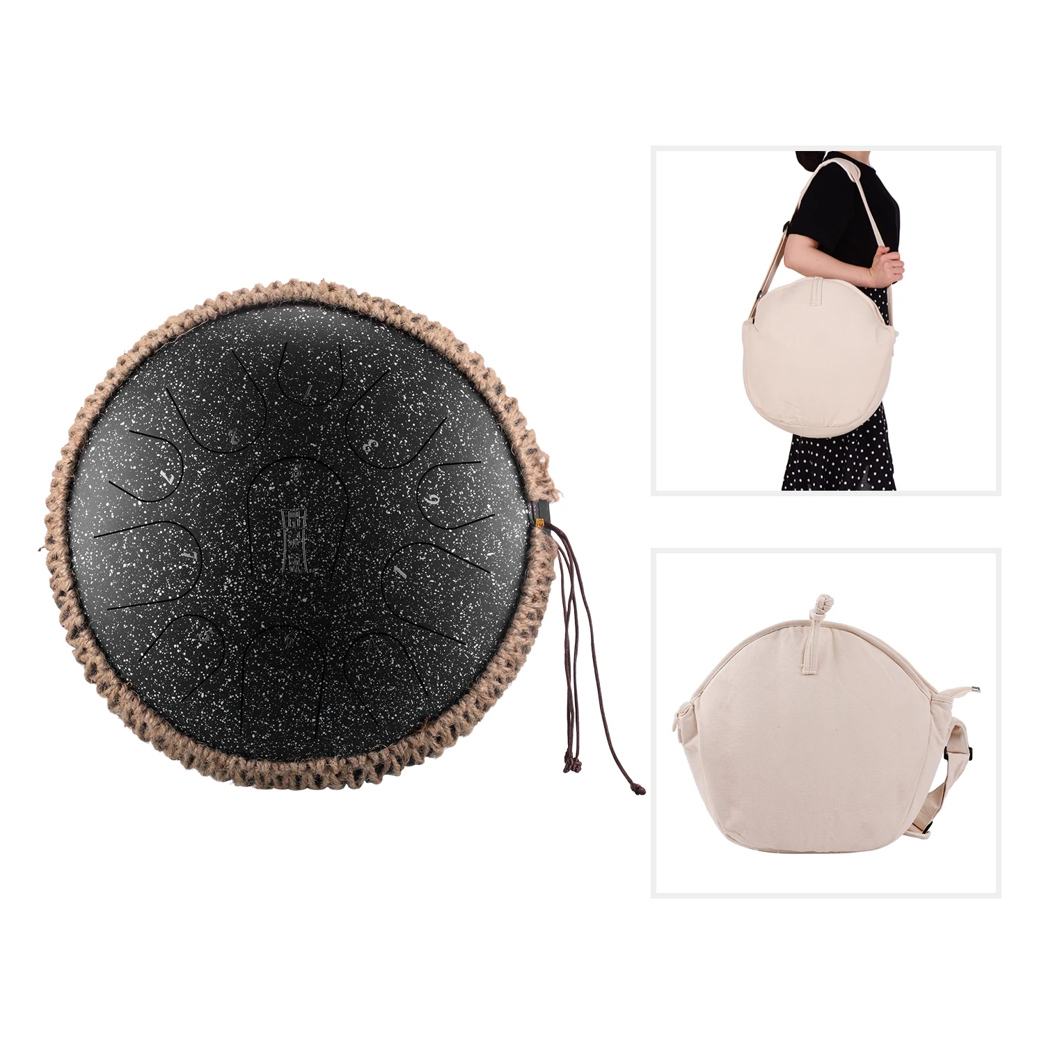 12 дюймовый стальной барабан для языка 11 заметок C Ключ ручной путешествий ударный