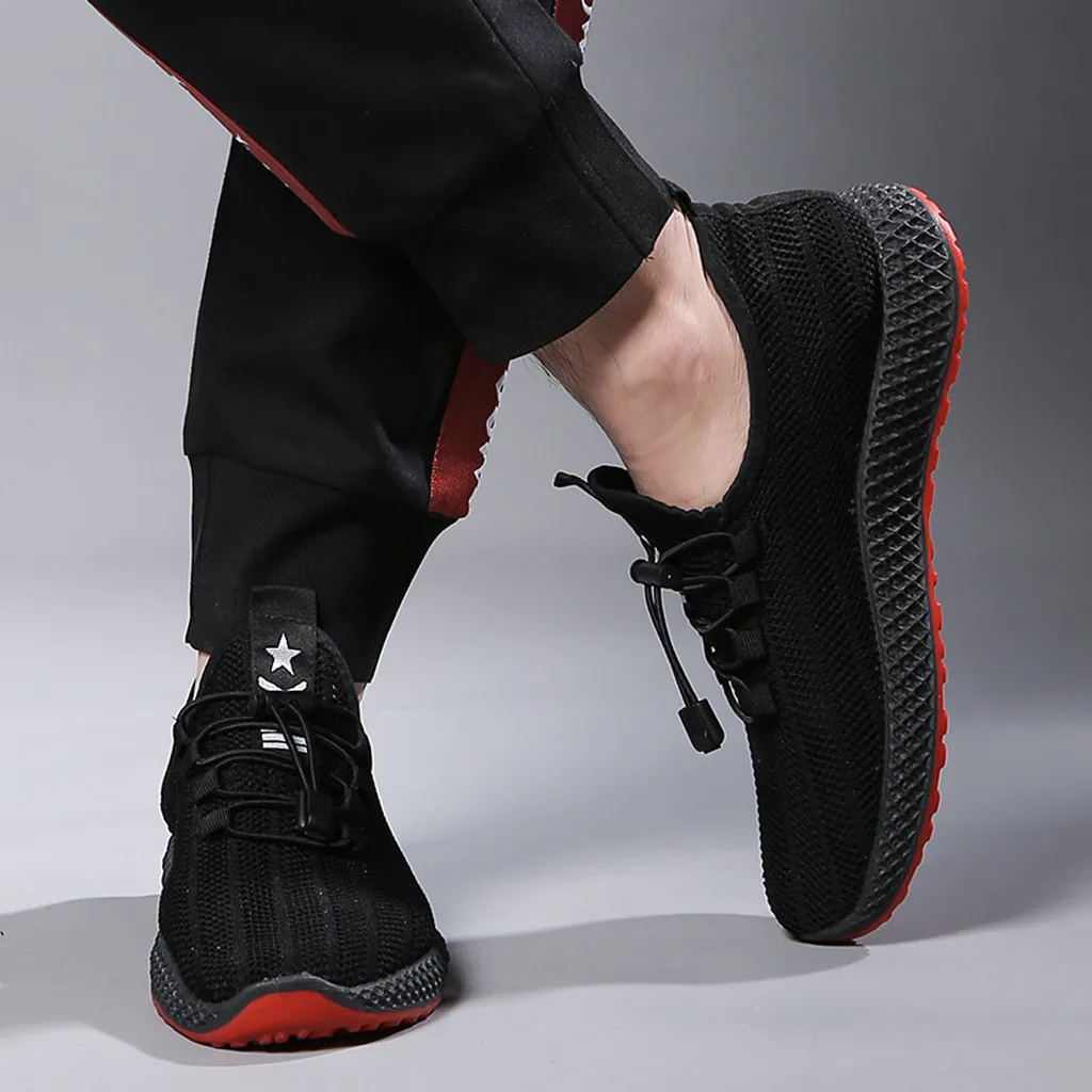 Уличная открытая обувь для бега мужские кроссовки отдыха на плоской подошве