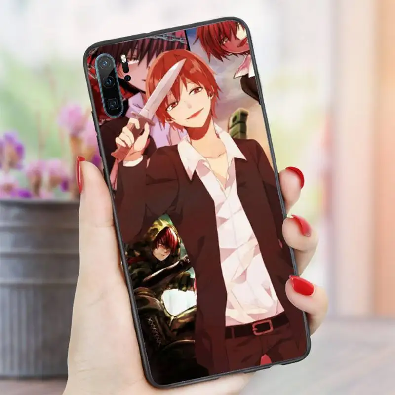 

Karma akabane assasination classroom Phone Case For Huawei honor Mate P 10 20 30 40 i 9 8 pro x Lite smart 2019 nova 5t