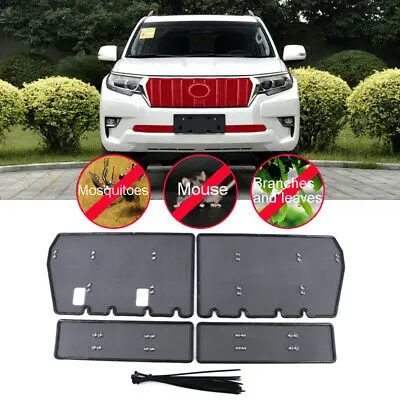 

Сетка для решетки автомобиля, 4 шт., для Toyota Prado Fj150 18-20