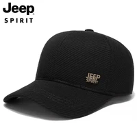 jeephat high quality counter mens velvet padded baseball cap