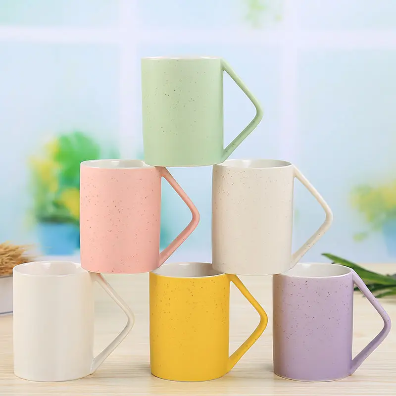 Керамическая чашка Mark для завтрака молока большая емкость рекламная логотип на