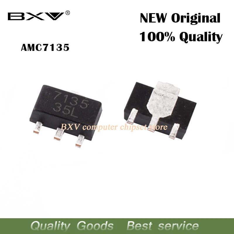 AMC7135PKFT SOT89 AMC7135 MEL7135 SOT 10 шт. новый и оригинальный | Электронные компоненты