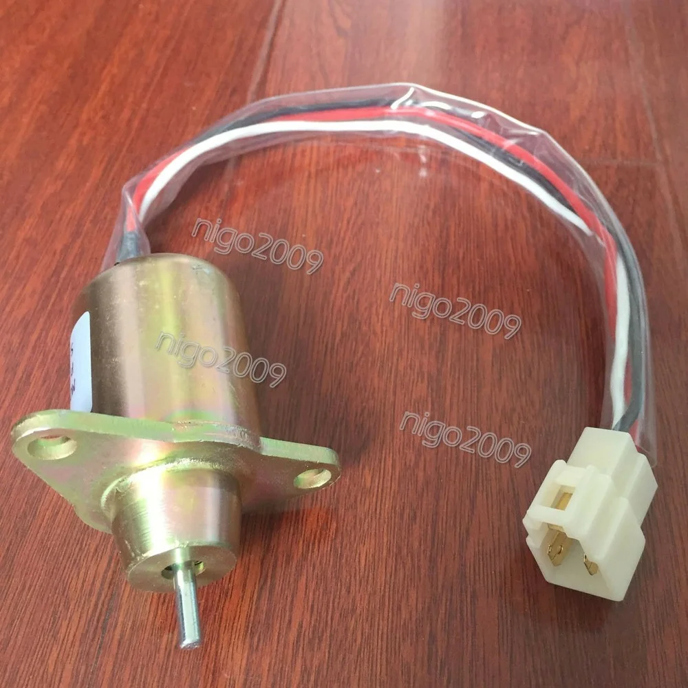 1503ES-12S5SUC5S 12В топливный запорный электромагнитный клапан для Yanmar 119653-77950 C |