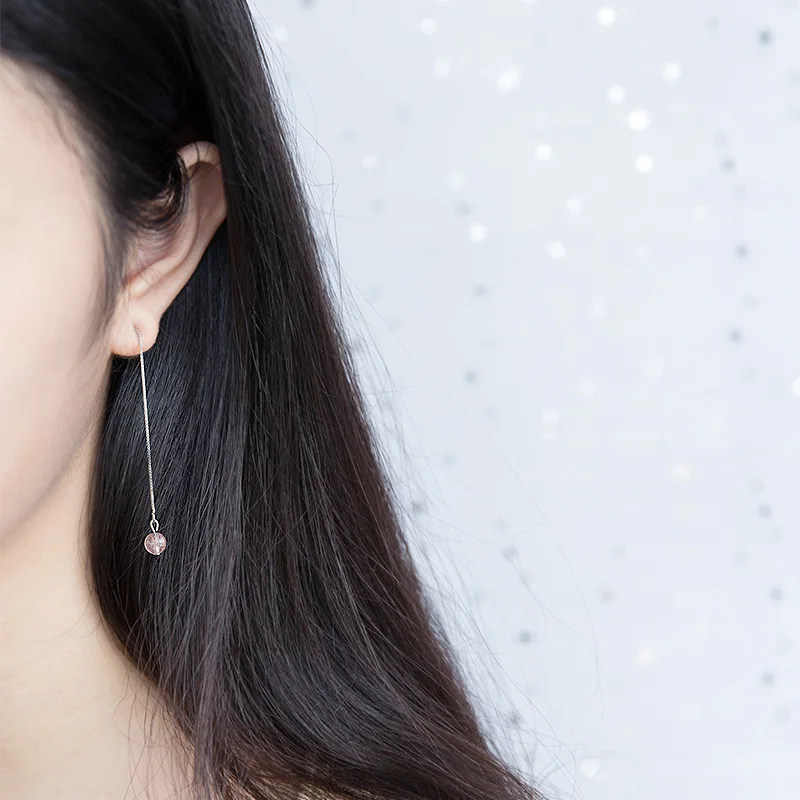 Серьги-гвоздики из серебра 100% пробы 9 см | Украшения и аксессуары