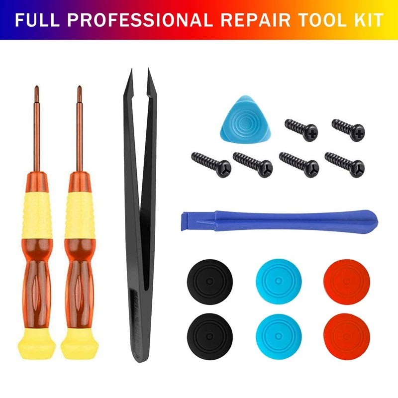 16 в 1 полный набор инструментов для ремонта NS два набора аналоговых 3D джойстика Joy