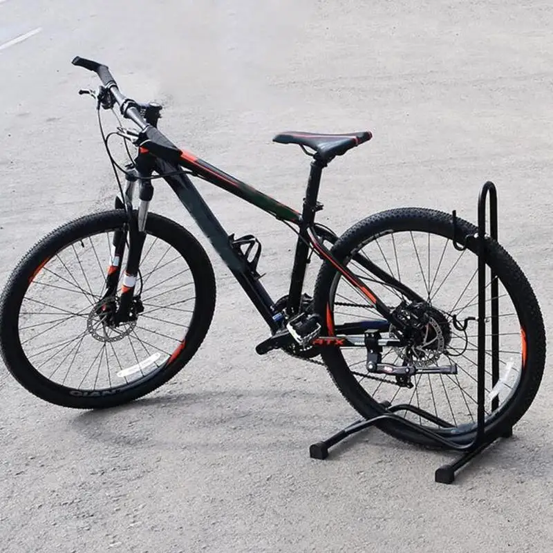 

L-shaped Bicycle Floor Stand Rack Plug-in Hook Holder MTB Road Bike Repair Support Maintenance Stands Suitable For Bikes