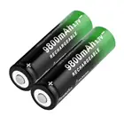 Литий-ионный аккумулятор 2020 3,7 в 18650 9800 мАч, перезаряжаемые литиевые батареи для фонарика, налобного фонаря, электронной игрушки, Прямая поставка,