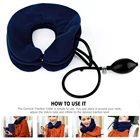 Надувное массажное устройство для снятия симптомов боли в шее