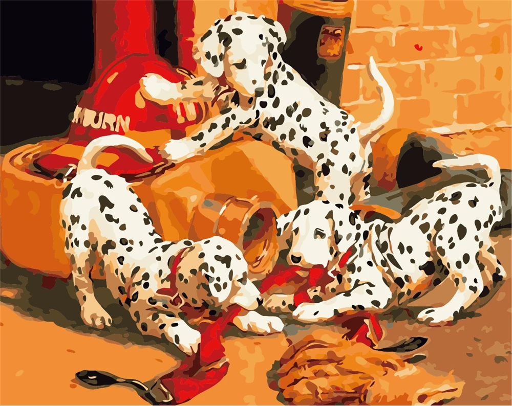 

Картина по номерам на холсте, 40x50 см