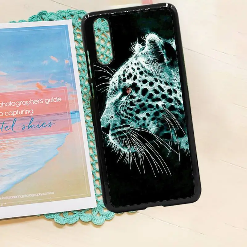 

Fashion Tiger Leopard Phone Case TPU+PC For iPhone X XR XS 11 12 mini Pro MAX 7 8 Plus