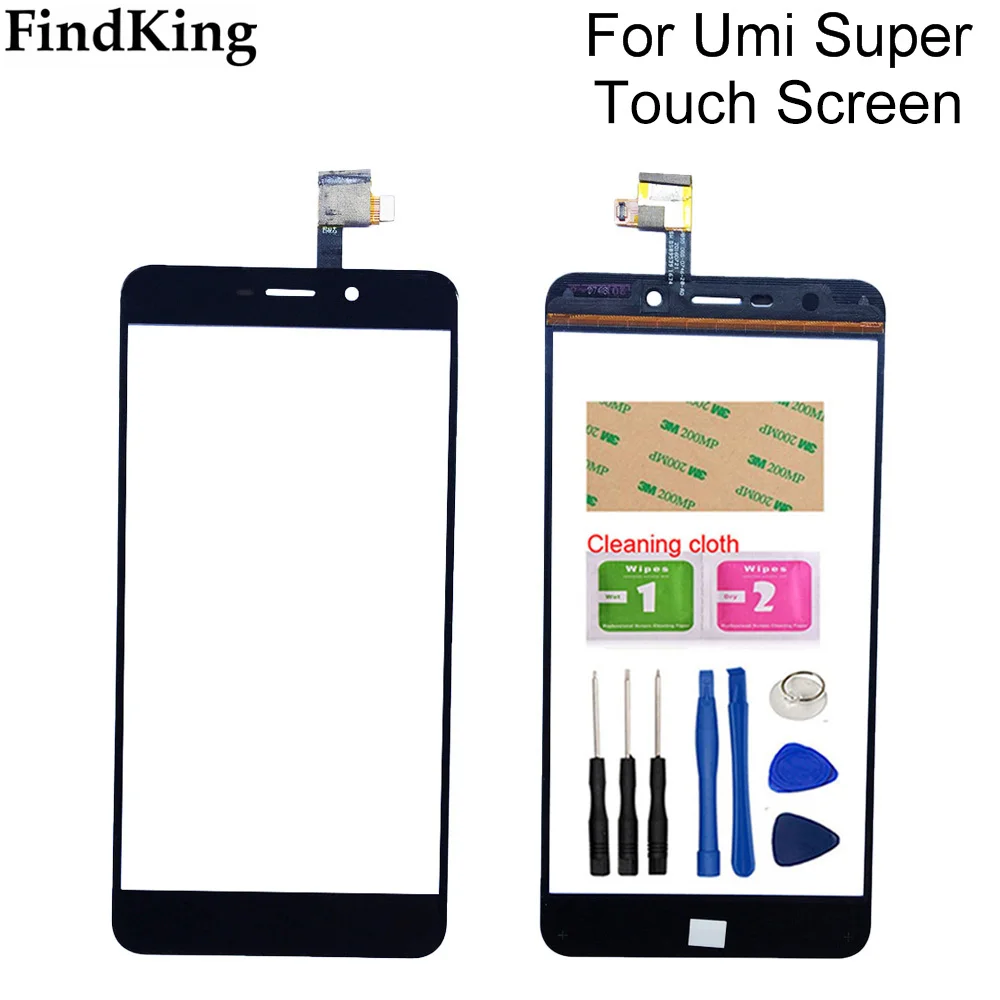 

Сенсорный экран для мобильного телефона UMI 5,5 дюйма, сенсорный экран, стекло, дигитайзер, панель, переднее стекло, объектив, сенсор, инструмен...