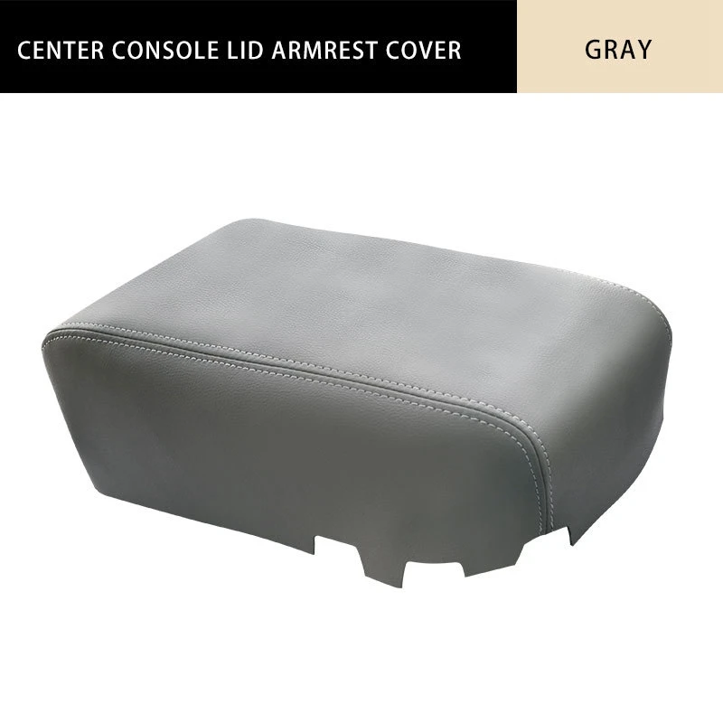 

Center Console Lid Armrest Cover Synthetic PU Leather for Chrysler 300 08-10