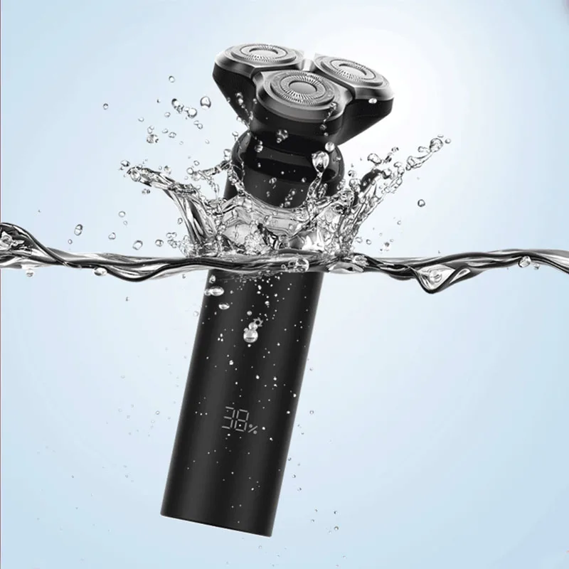 

Xiaomi Mijia Electric Shaver Razor Shaving Beard Machine for Men Dry Wet Beard Trimmer Rechargeable washable 3D head Dual Blades