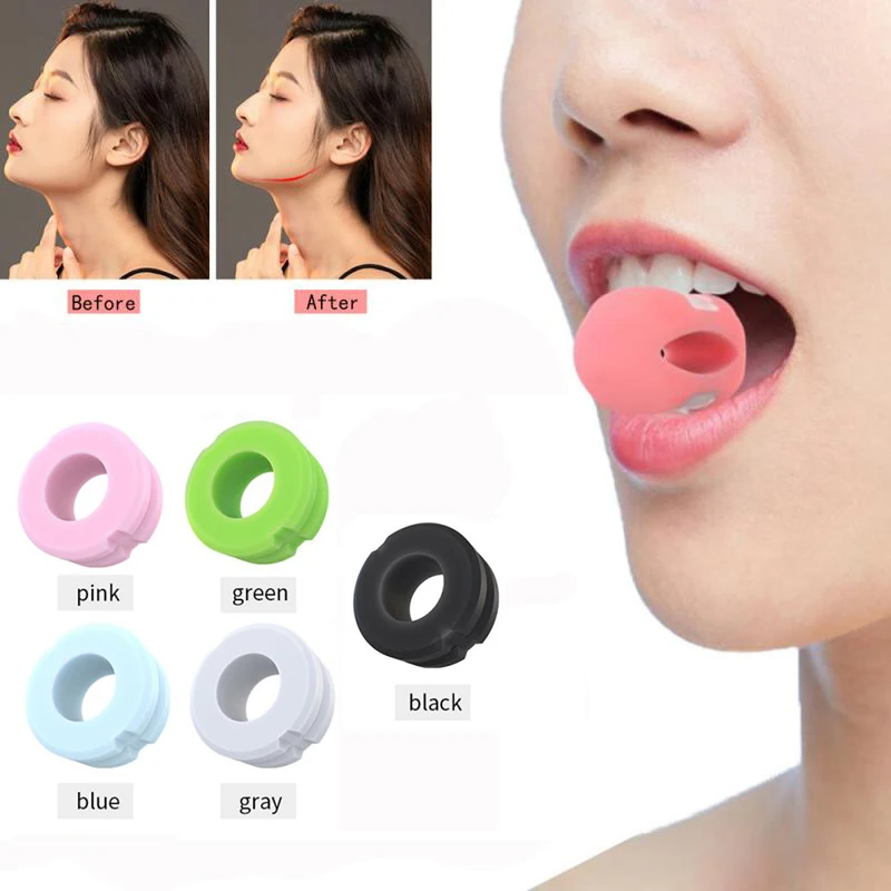 

Jawlines Stress Ball Portable Jaw Face Exerciser Chew Bite Antistress Ball Simulator Muscle Training Fitness Equipment Crossfit
