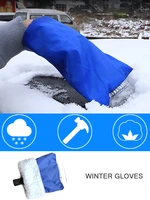 car styling car cleaning snow shovel car snow scraper removal glove handheld clean tool ice scraper for auto window useful new