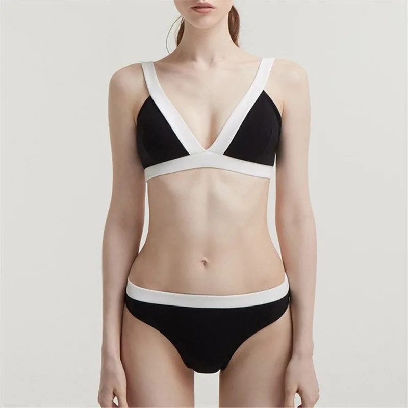 

Женский летний купальник-танкини с V-образным вырезом и короткой юбкой