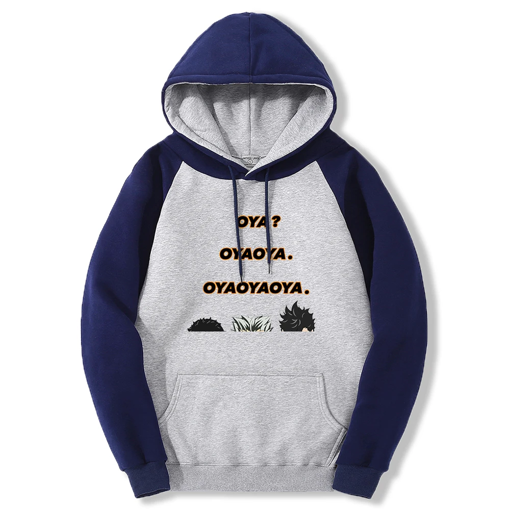 

Anime Haikyuu OYA OYA OYA Cartoons Men Hoodies Hip Hop Crewnecks Sweatshirts Loose Haratuku Hoody Fashion Crewneck Hoodie Men