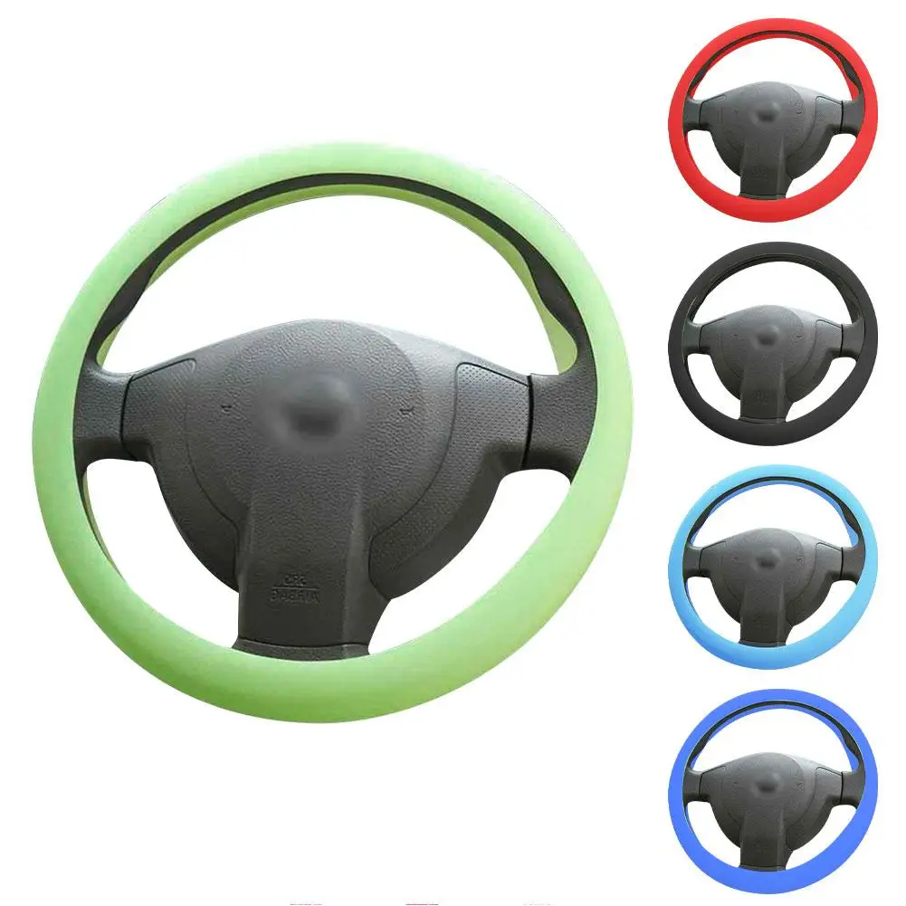 

Защитный чехол на руль автомобиля, массажный чехол для ладоней автомобиля, нескользящий износостойкий силиконовый защитный чехол, автомоб...