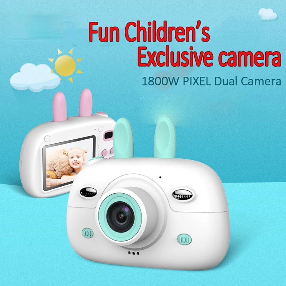 

Children Camera mini Digital Camera For Kid 1080P HD Video Camera Kids Camcorder Toddler Camera Toy Gift For Birthday