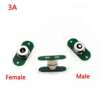 dc magnetic pogo pin connector cable male female jack wire bonding type magnet for micro usb type c adapter plug with pcb board