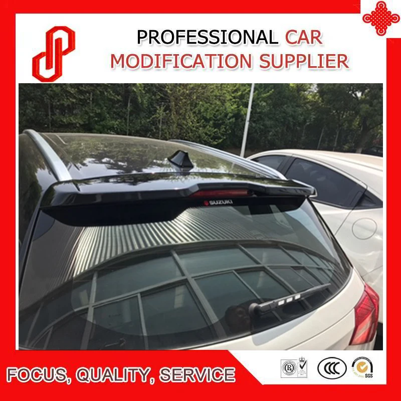 Новый дизайн ABS автомобиля заднего крыла Спойлер для Vitara 2016 2017 2018 черный красный