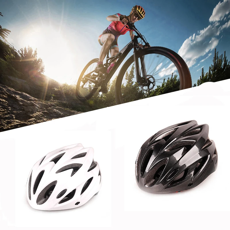 

Bicycle Helmet Mountain Bike Safety Crash Integrally-mold Helmet Adjustable Motorcycle Ventilated Men Women Skating Helmet