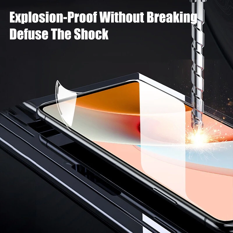 4 шт полное покрытие экрана протектор для Xiaomi Redmi Note 10 7 8T 9 9S Pro 9A Гидрогелевая