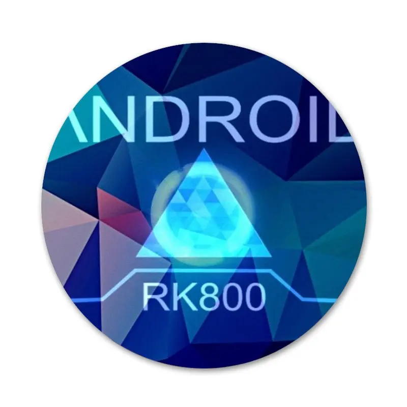 Детройт станьте человеком Android RK800 Коннор карка значки металлические для детской