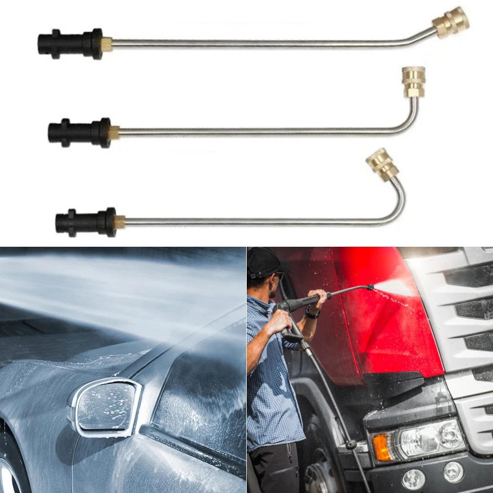 

For Karcher K2 K3 K4 K5 K6 K7 Pressure Washers Gutter Cleaning Wand 1/4 QC Tip Metal Jet