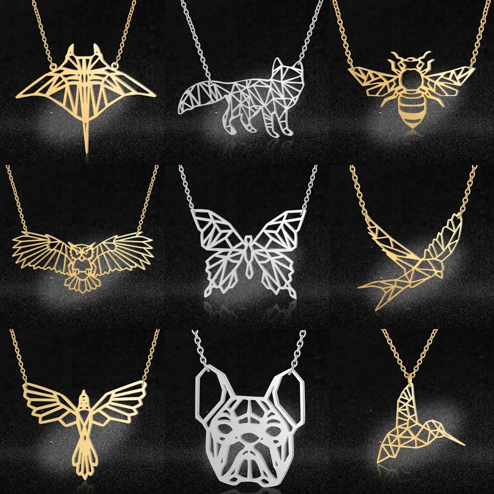 Женское ожерелье с подвеской в виде пчелы из нержавеющей стали - купить по