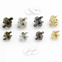 5 sets magnetic buttons 14 1820 mm handbag clasp metal snaps environmental clasps thickening magnetic automatic adsorption