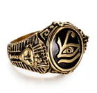 Трендовые классические кольца в виде древней египетской змеи, Бога ваджта, глаза хора, украшения для вечеринок