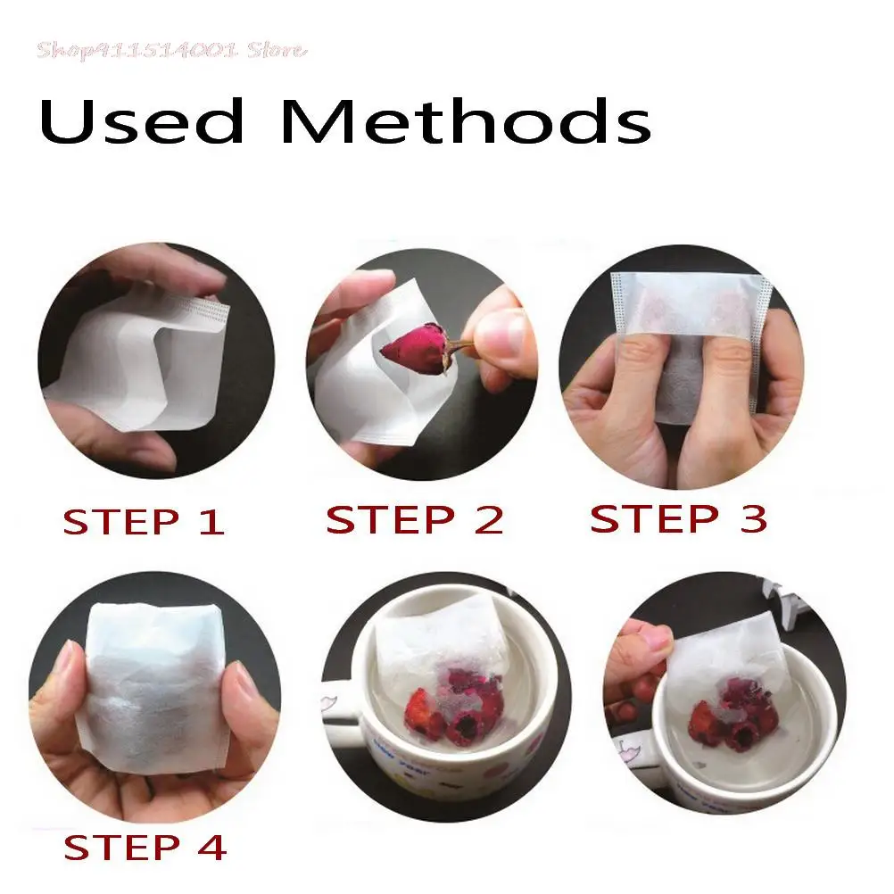 

2022 Lege Disposableteabags Papier Thee Zakken Heat Seal Filter Paper Herb Losse Theezakjes Thee Zetgroep Zeef 7*10Cm