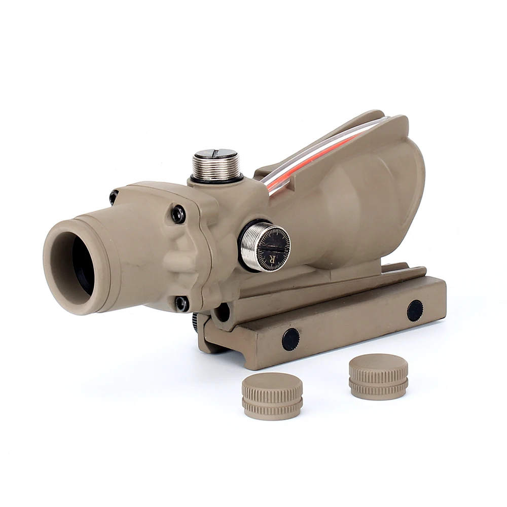 

20pcs Reddot 1x32 Hunting RifleScopes Red Or Green Dot Sights Real Fiber Optics Rifle Tactical Optical Scope Fit Picatinny Rail