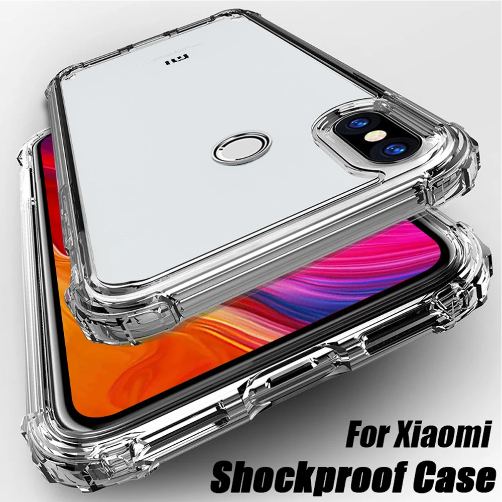 

covers bumper case for xiaomi mi 8 lite SE pro mi 6X luxury silicone mobile phone accessories coque fitted bag cases shockproof