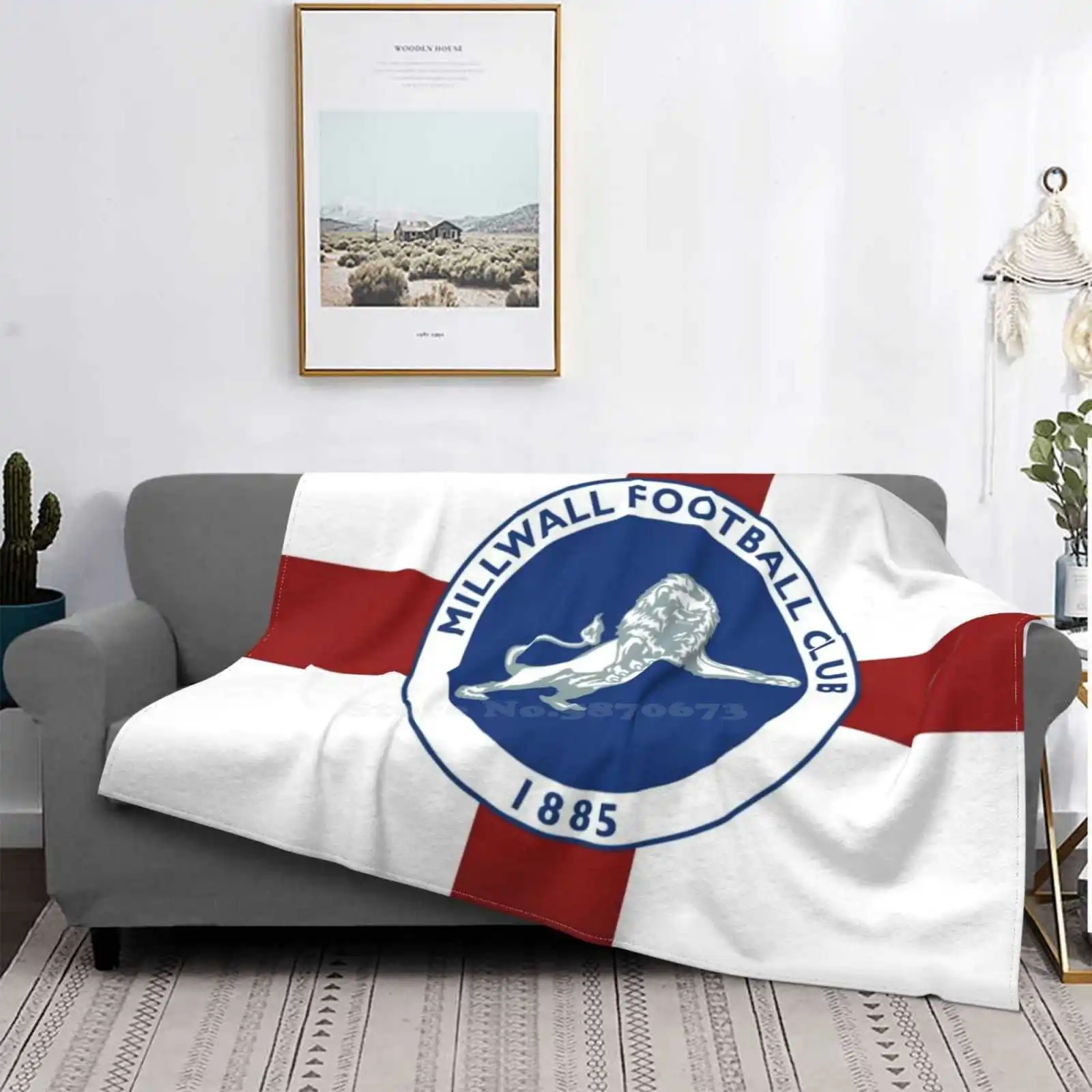 

Manta de franela suave y fina, дизайн creativo de Millwall Fc, футбол