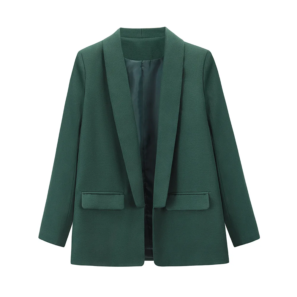 

Autumn and Winter Women's Long Sleeve Small Suit blazers 2021 New OL Elegant coats Slim Jacket Office Lady womens black blazer