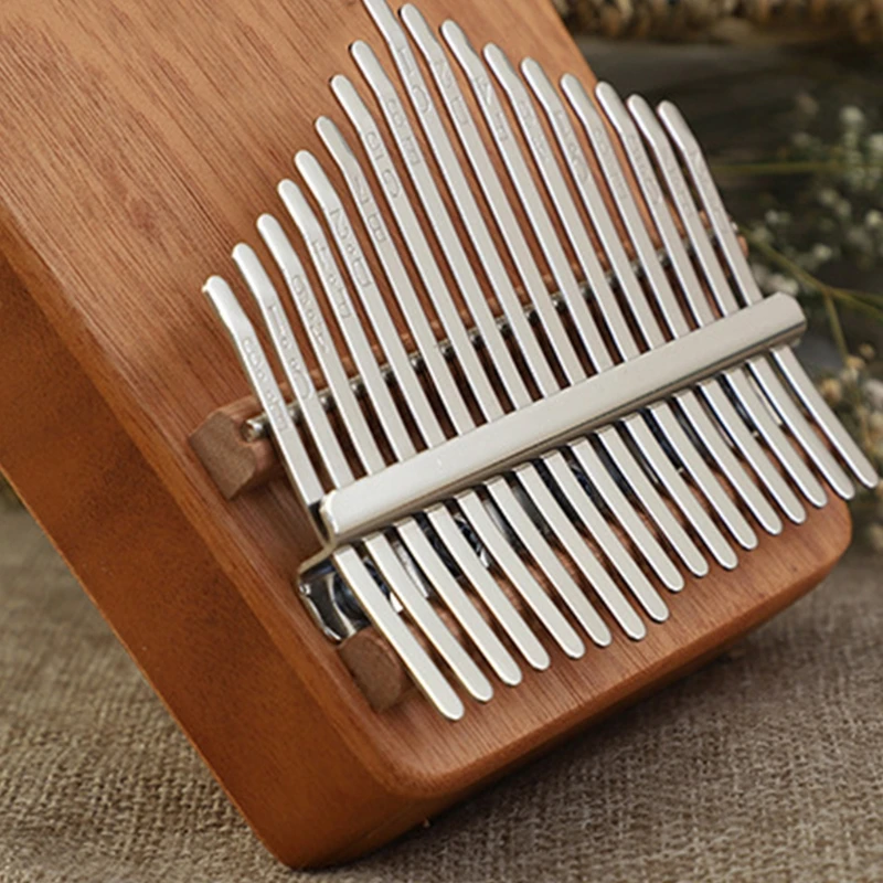 

Kalimba Thumb Piano 17 Keys, Portable Finger Piano Musical Instruments Piano Gifts Quirky Gifts for Kids Adults Beginners H4GF