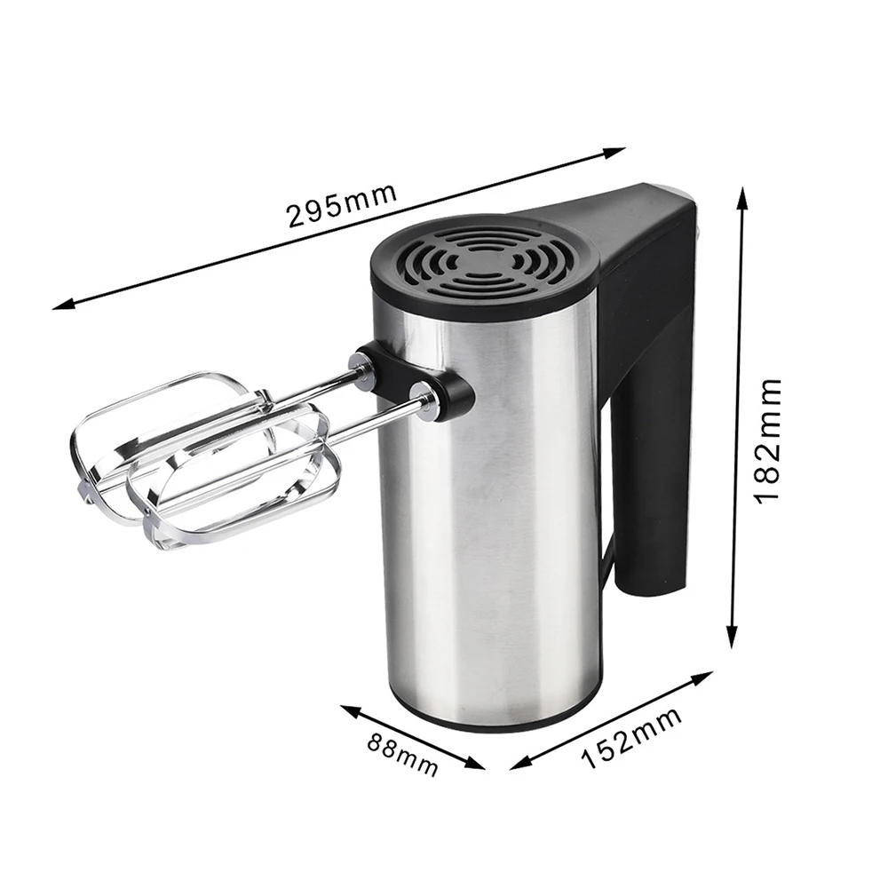 

Household Kitchen Hand Food Mixer Handheld AC220V Electric Cream Egg Beater Multi-speed Hand Mixer Baking Cook Tool EU Plug