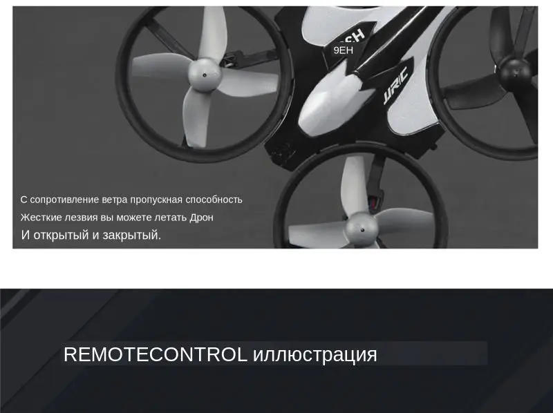 JJR/C JJRC H36 Мини Квадрокоптер 2,4G 4CH 6-Axis Скорость 3D Флип Безголовый Режим RC Дрон Игрушка Подарок RTF VS Eachine E010 H8 Мини