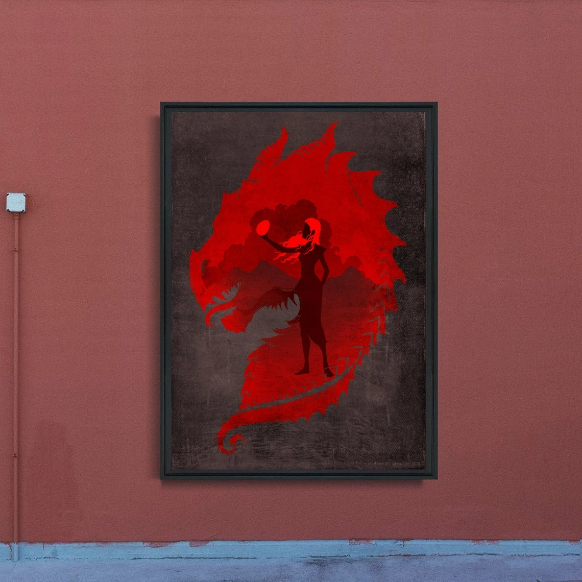 

ТВ-постер «Опера Льда и Огня», печать на холсте, украшение для дома, настенная живопись (без рамки)