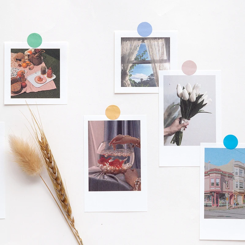 63 шт./лот блокнот с вкладышами для фотографии простой Art Life из переработанного