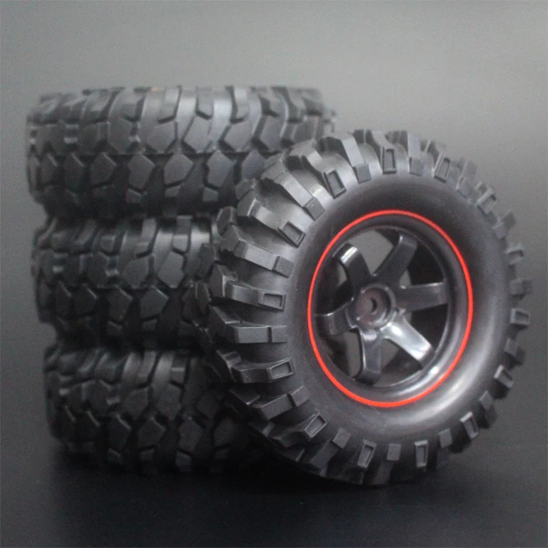 4x1 9 дюйма 96 мм резиновые шины покрытые колесные диски для D90 D110 SCX10 CC01 RC Рок