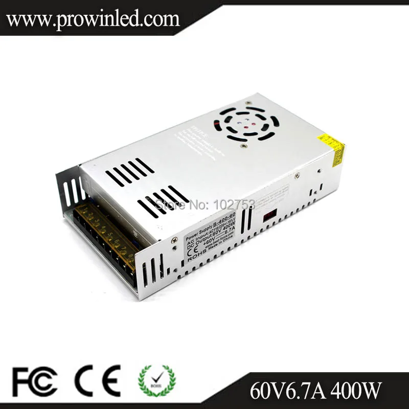 400W 500W импульсный источник питания светодиодного табло 6A 8A 10A Зарядное устройство переменного тока 110V 220V dc/dc 60v освещение Трансформатор импульсный источник питания для Светодиодный полоски