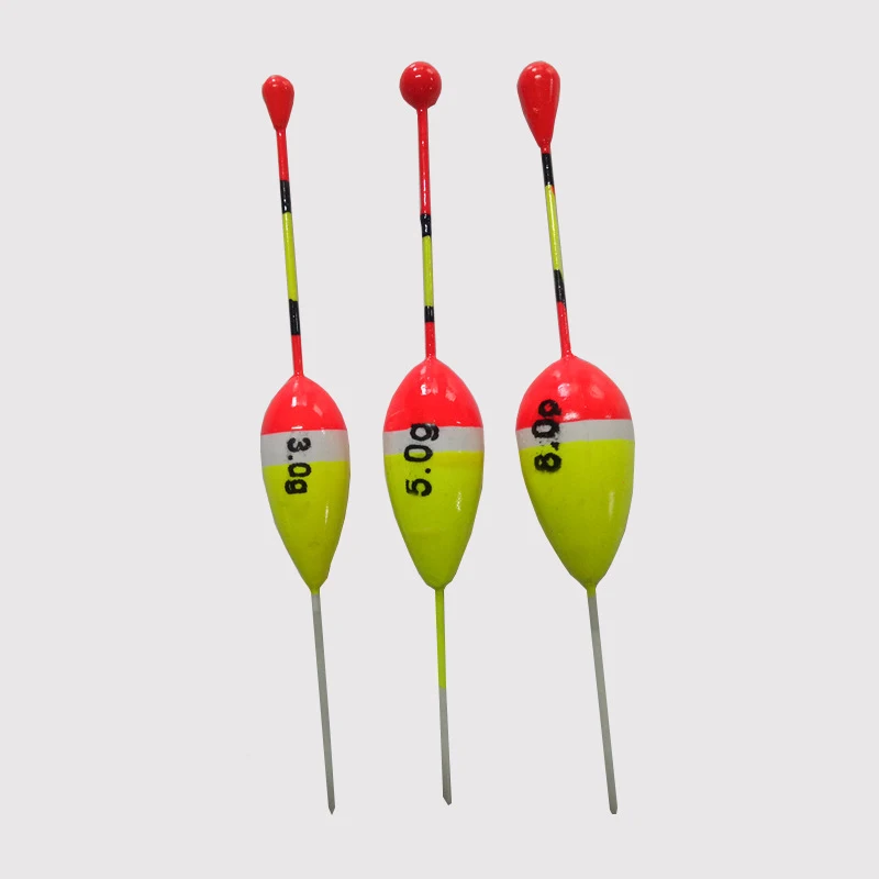 Поплавок для рыбалки 3 шт./лот вертикальный буй деревянные поплавки различные