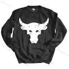 Мужская Уличная толстовка, черные толстовки с капюшоном, брендовая толстовка с капюшоном Dwayne Johnson, yorma, Bull Tattoo, Прямая поставка