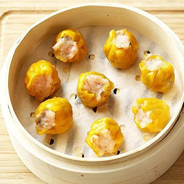 

200Pcs Unbleached Air Fryer Liners, Bamboo Steamer Liners,Silicone Oil Paper Rounds Perfect For 5.3 & 5.8 QT Air Fryers/Baking/