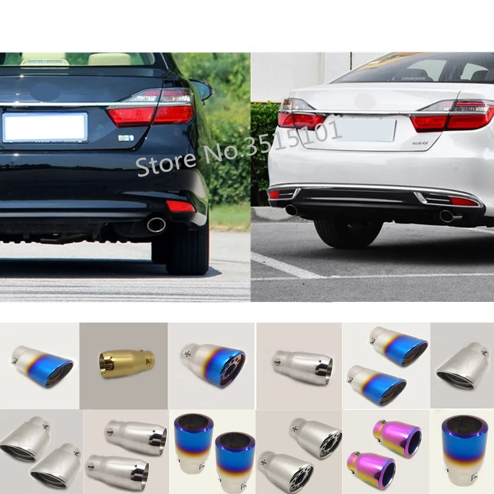 Для Toyota Camry 2015 2016 2017 2018 2019 2020 автомобильный Стайлинг нержавеющая сталь крышка
